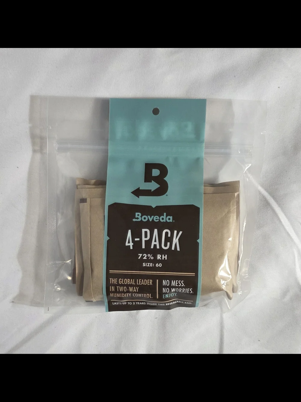 4 Pack Boveda 72% Two-Way Humidity Control Packs For Wood Humidifier Boxes